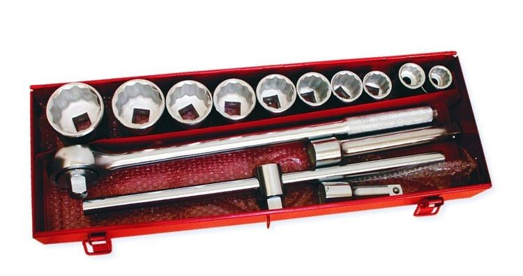 klucze 22-50mm 3/4"komplet 14cz. 12kątne klucze 22-50mm 3/4"komplet 14cz. 12kątne
