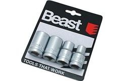 nasadki 1/2" 10-19mm kpl.4cz. BEAST nasadki 1/2" 10-19mm kpl.4cz. BEAST